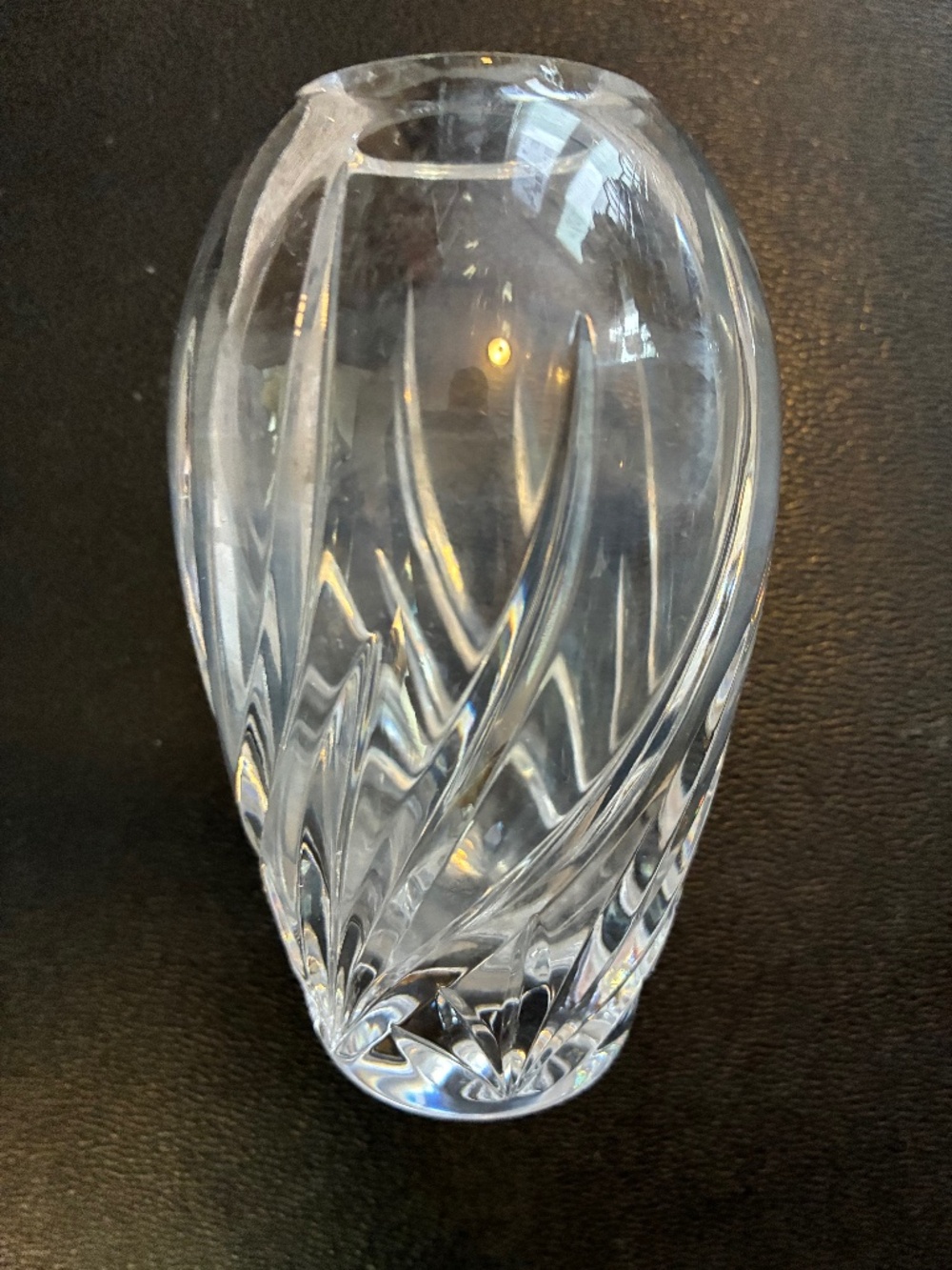 Marquis by Waterford Crystal Glass Flower small Vase 4.5 inches